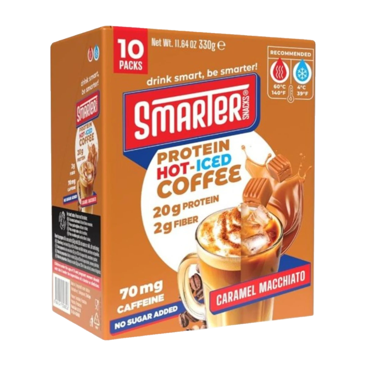 Smarter Snacks PROTEIN COFFEE, 10 Packs/Box
