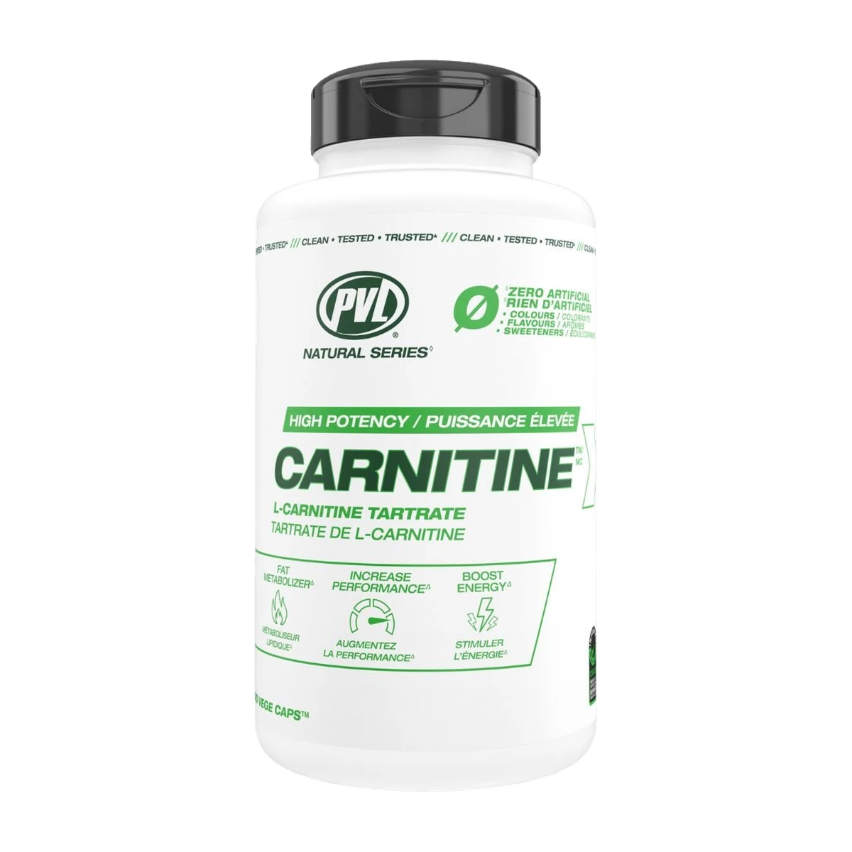 PVL CARNITINE 750mg, 90 VCaps