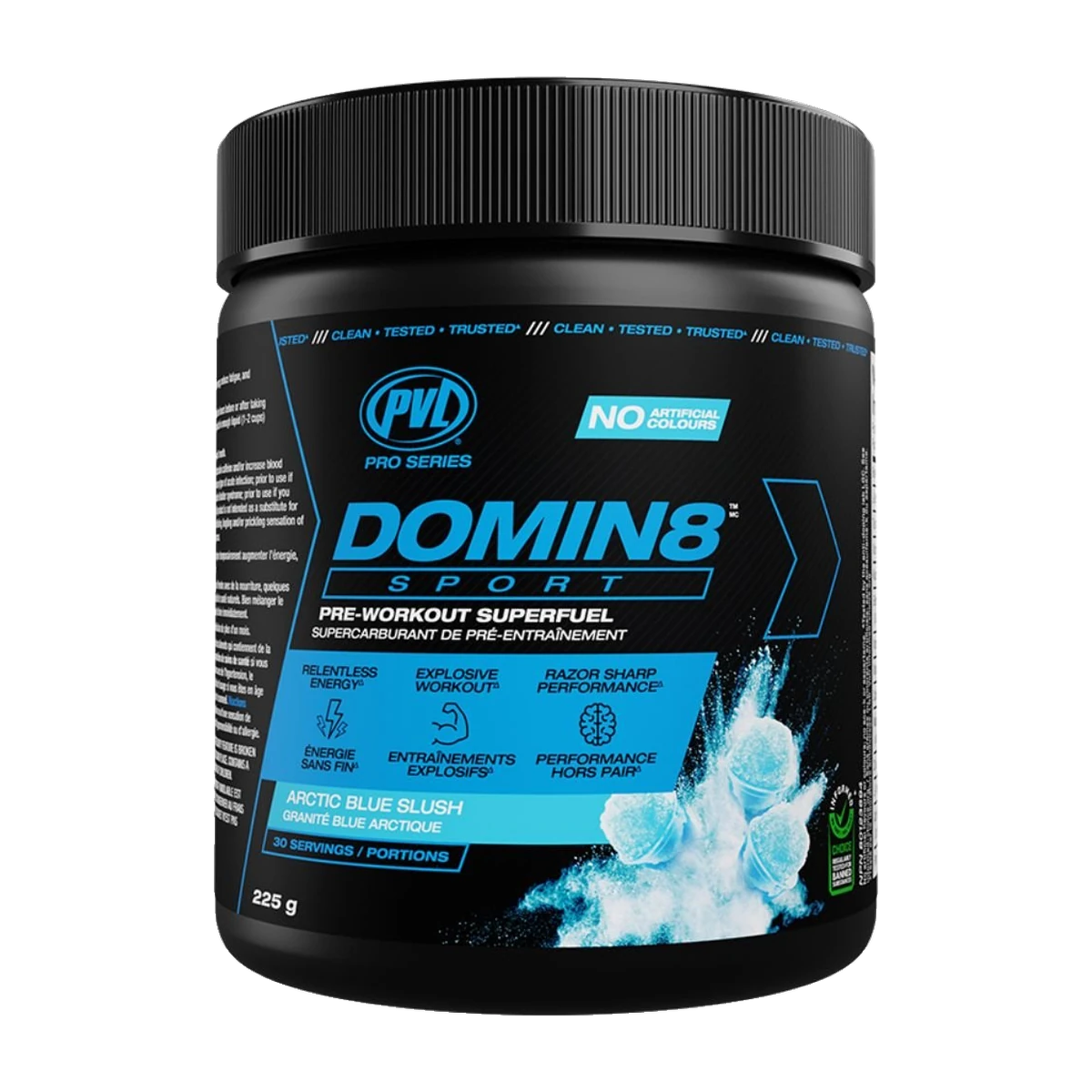 PVL DOMIN8 SPORT (225g), 30 Servings