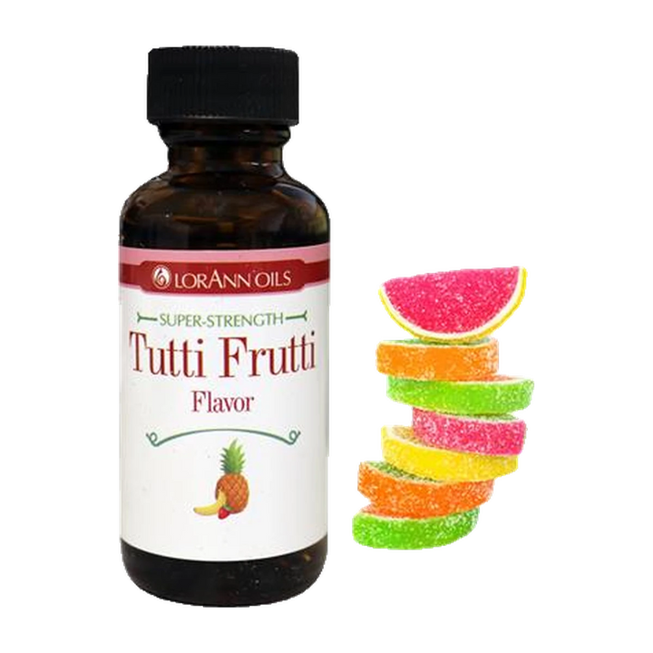 Tutti Frutti Flavoring - Super Strength Flavor 1 oz., 16 oz., 1 Gallon, 5 Gallons - Ships Free Within Canada on Orders Above CAD $199