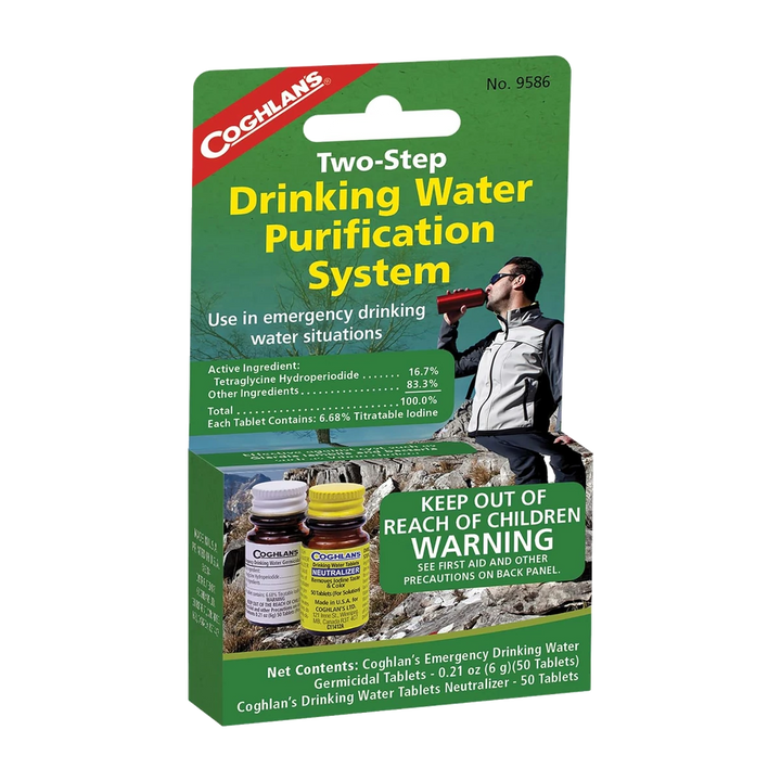Two-Step Water Treatment (50 tablets/bottle)