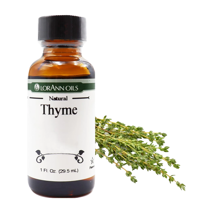 Thyme Oil Flavoring - Food Grade Essential Oils - Aromatherapy - 1 oz., 16 oz. - Ships Free Within Canada on Orders Above CAD $199
