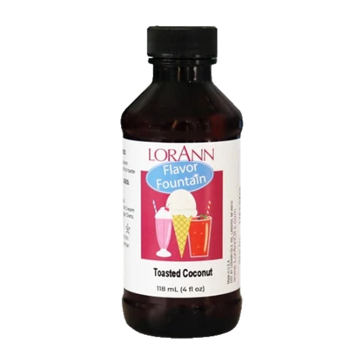 Toasted Coconut Flavor - 4 oz. - 32 oz. - Ice Cream and Beverage Flavors - LorAnn Oils - Canadian Distribution - Ships Free Within Canada on Orders Above CAD $199