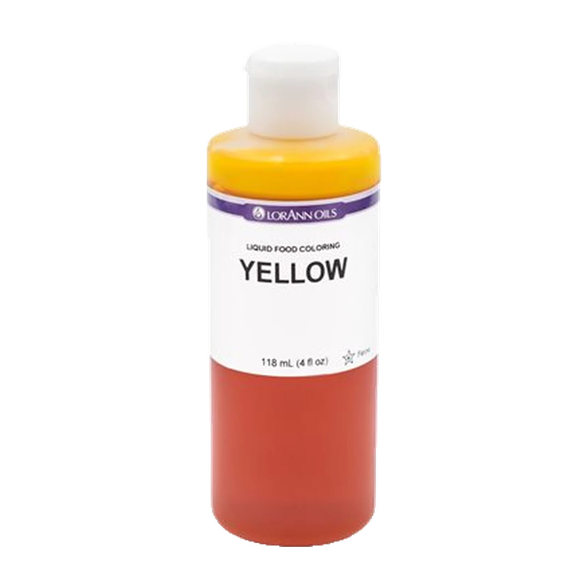 Yellow Liquid Food Color - Liquid Food Coloring - 4 oz, 1 Gallon - Ships Free Within Canada on Orders Above CAD $199