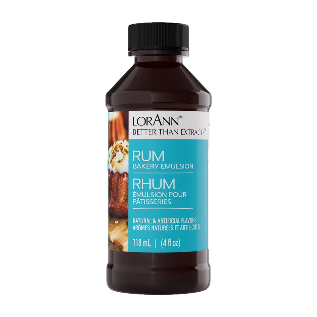 Rum Bakery Emulsion - 4 oz. - 16 oz. - 1 Gallon - 5 Gallons - Bakery Emulsions Canada - Ships Free Within Canada on Orders Above CAD $199