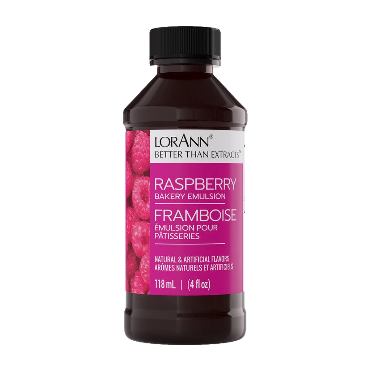 Raspberry Bakery Emulsion - 4 oz. - 16 oz., 1 Gallon, 5 Gallons - Bakery Emulsions Canada - Ships Free Within Canada on Orders Above CAD $199