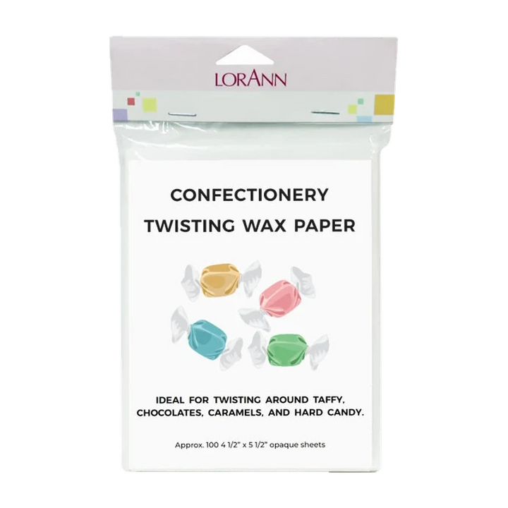Twisting Wax Paper - 100 pack, 2000 pack - Candy Accessories - Canadian Distribution - Ships Free Within Canada on Orders Above CAD $199