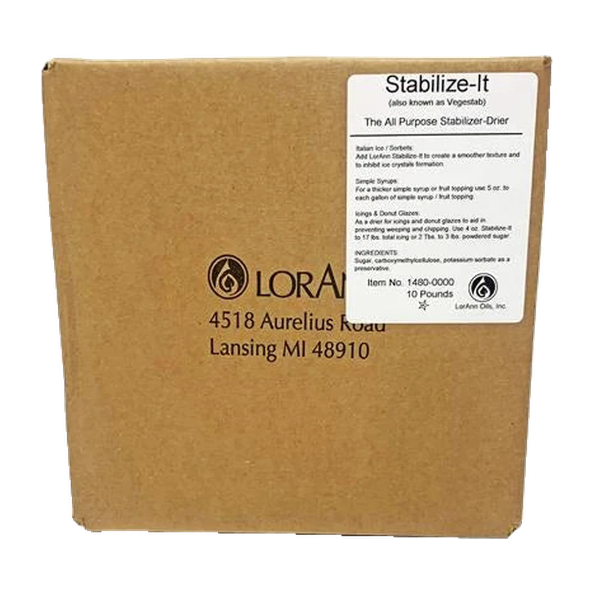 Stabilize-It - Vegistab  - Lorann - 10 lbs - Canadian Distribution - Ships Free Within Canada on Orders Above CAD $199