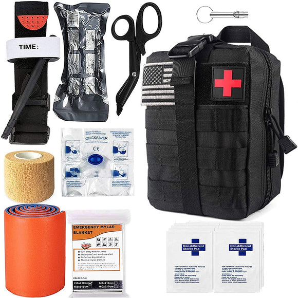 Emergency Survival First Aid Kit
